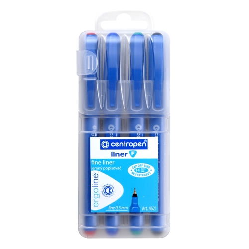 Liner CENTROPEN 4621 - 0.3 mm/set of 4 pcs