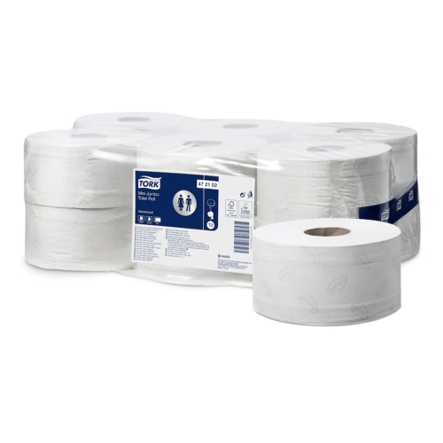 Toilet paper Tork Advanced Mini Jumbo 2-ply/180 m, 12 pcs/pack
