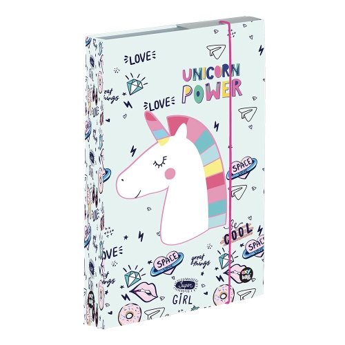 Box for notebooks A4 Jumbo Unicorn Iconic