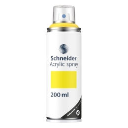 Akrylový sprej Schneider 200 ml Paint-It 030 - žltý