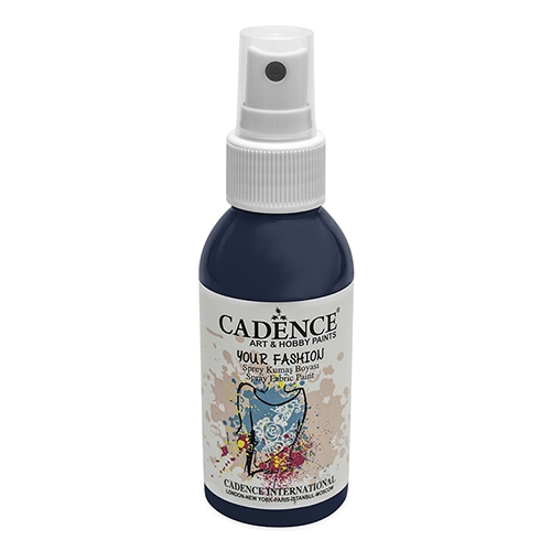 Textilná farba v spreji Cadence, petrolejová,100ml