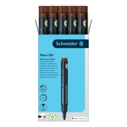 Popisovač Schneider Maxx 130 permanent - hnedá (1)