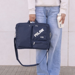 Laptop bag MILAN - blue (5)