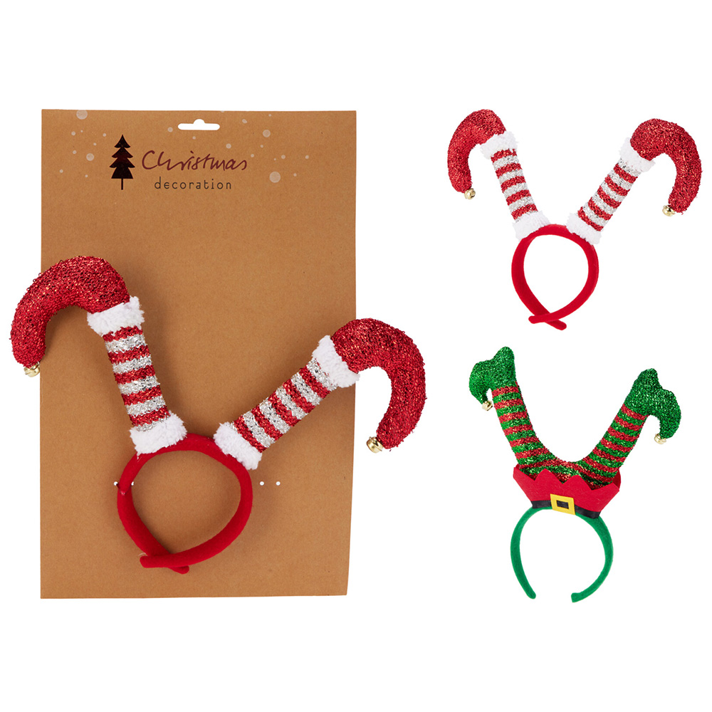 Čelenka detská, punčochy Elfa 30 cm (mix 2 farieb /cena za 1 ks)