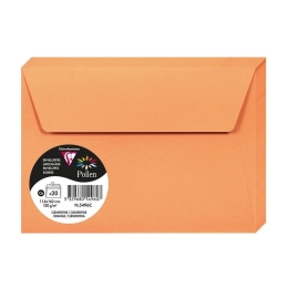 Obálka C6 samolepiaca (20ks) - oranžová