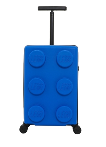 LEGO detský cestovný kufrík Signature 20" - Modrý