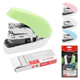 Zošívačka M&amp;G Easejoy 20% Power saving do 25 listov + náboje 24/6