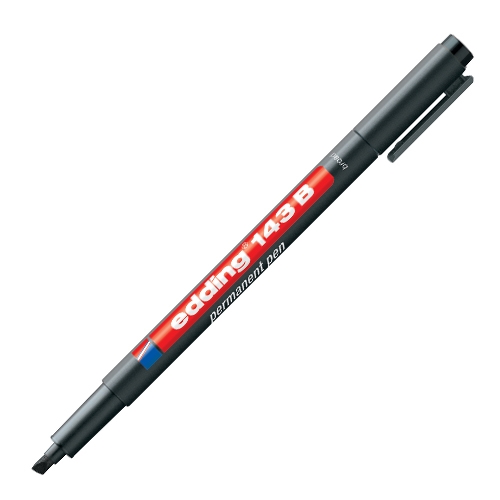 Permanent OHP marker Edding 143 B black