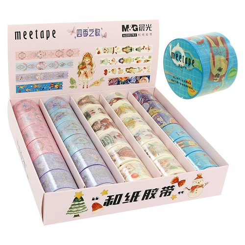 Adhesive tape M&G - with print 30 mm x 2 m, 1 pc