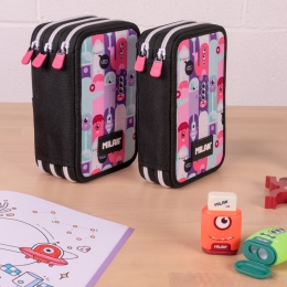Filled triple decker pencil case Aliens 2 series (5)