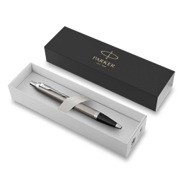 Ballpoint pen PARKER IM Essential Stainless Steel CT (1)