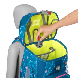 CLOUD school bag for first-graders - 5-piece set, Step by Step Mermaid Lola, certificate (9)
