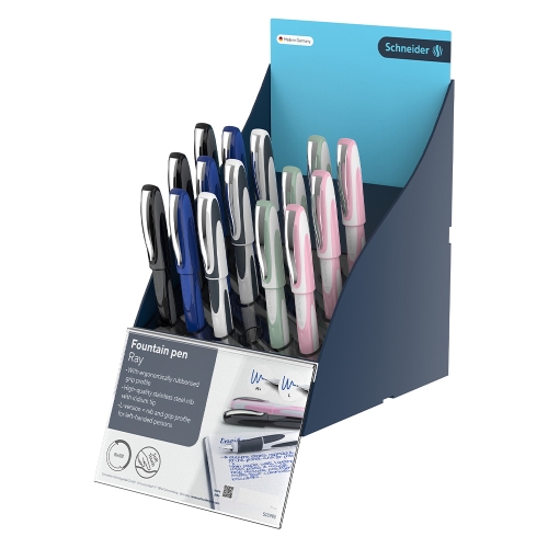 Schneider Ray SiS Display Fountain Pen Display Stand (15 pcs)