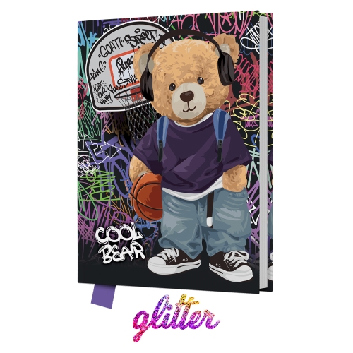 Memorial JUNIOR 14x18 cm, 80 sheets - Cool Bear