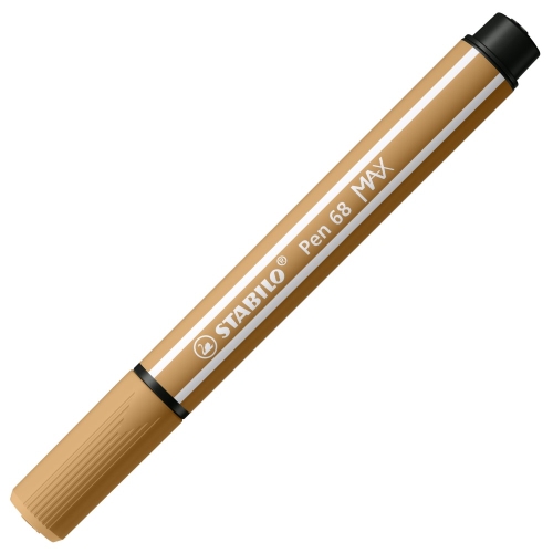 Fix vláknový STABILO Pen 68 MAX tmavo-okrový