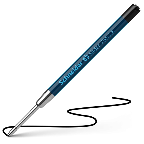 Náplň guľôčková Schneider Slider 755 XB 0,7 mm - čierna