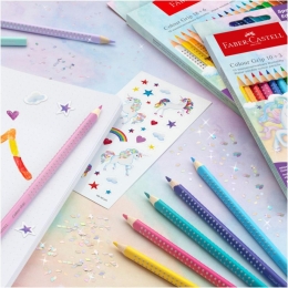 Faber-Castell Colour Grip crayons set 10+3 Sparkle - Unicorn (2)