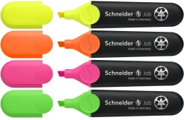 Highlighter Schneider Job - set of 4 original (1)