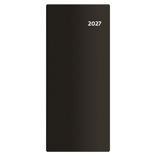 Diár vreckový 2027 - Torino mesačný - čierna