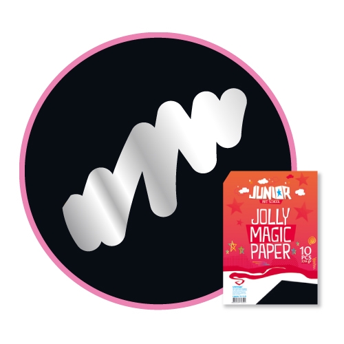 Decorative paper A4 Magic metallic 270 g, set of 10 pcs
