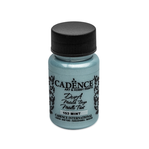 Farba akrylová Cadence D.Metalic, sv. tyrkys.,50ml
