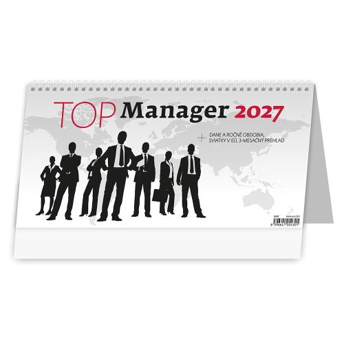 Stolový kalendár 2027 Top Manager