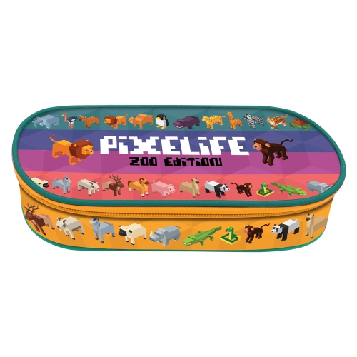 Pen case JUNIOR S8 - Pixelife Zoo Edition