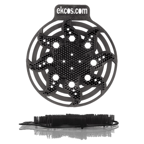 Urinal strainer POWËRSCREEN black - ice mint scent (2 pcs)