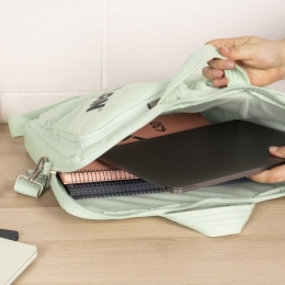 Laptop bag MILAN - green (3)