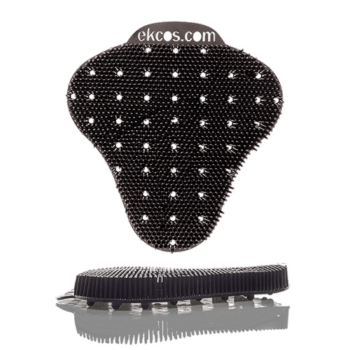 Urinal strainer ËKCOSCREEN black - ice mint scent (2 pcs)