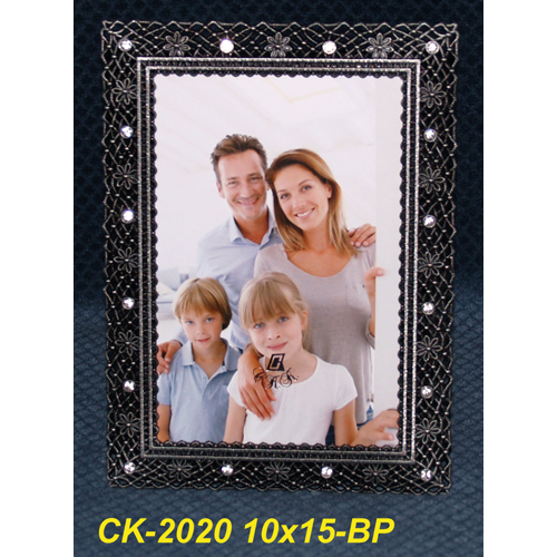 Fotorámček kovový pre fotografie 10x15 cm (ck-2020 bp)