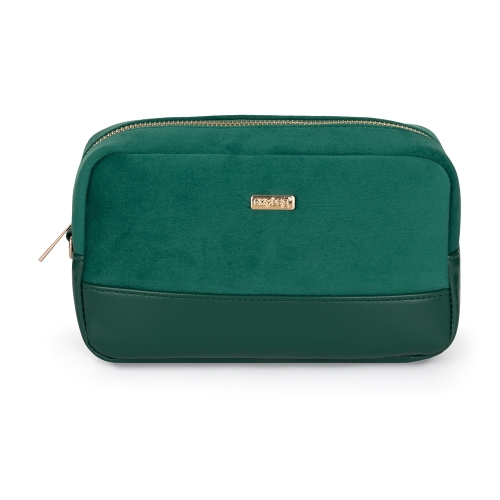 Cosmetic bag EMILY Velvet Green