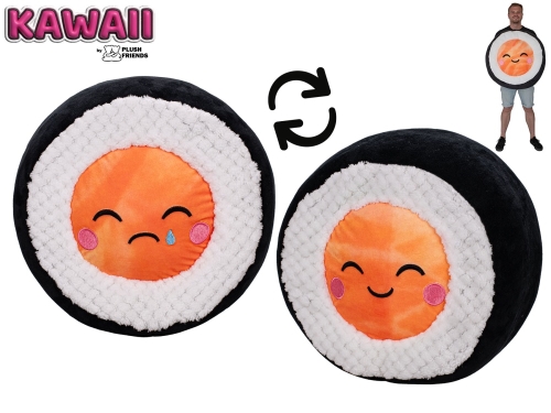 Plush Friends Kawaii 1style only (salmon) 60x60x35cm plush kawaii Sushi 0m+