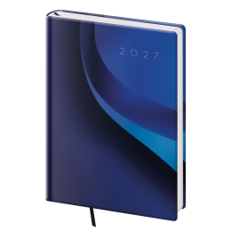 Diár 2027 denný A5 Vario - 2 BLUE WAVE