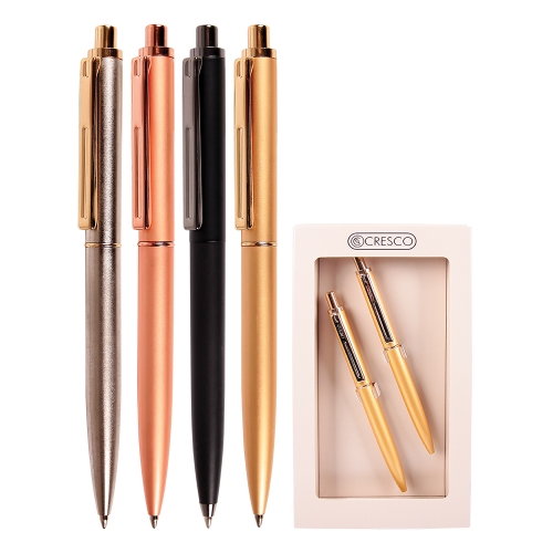 Ballpoint pen + mechanical pencil REPORTER PREMIUM Gift Box