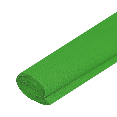Krepový papier zelený