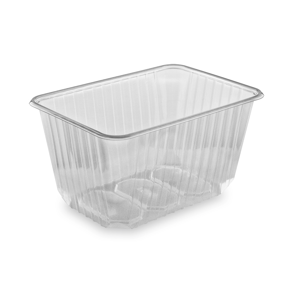 Miska hranatá priehladná 1500 L / 50ks