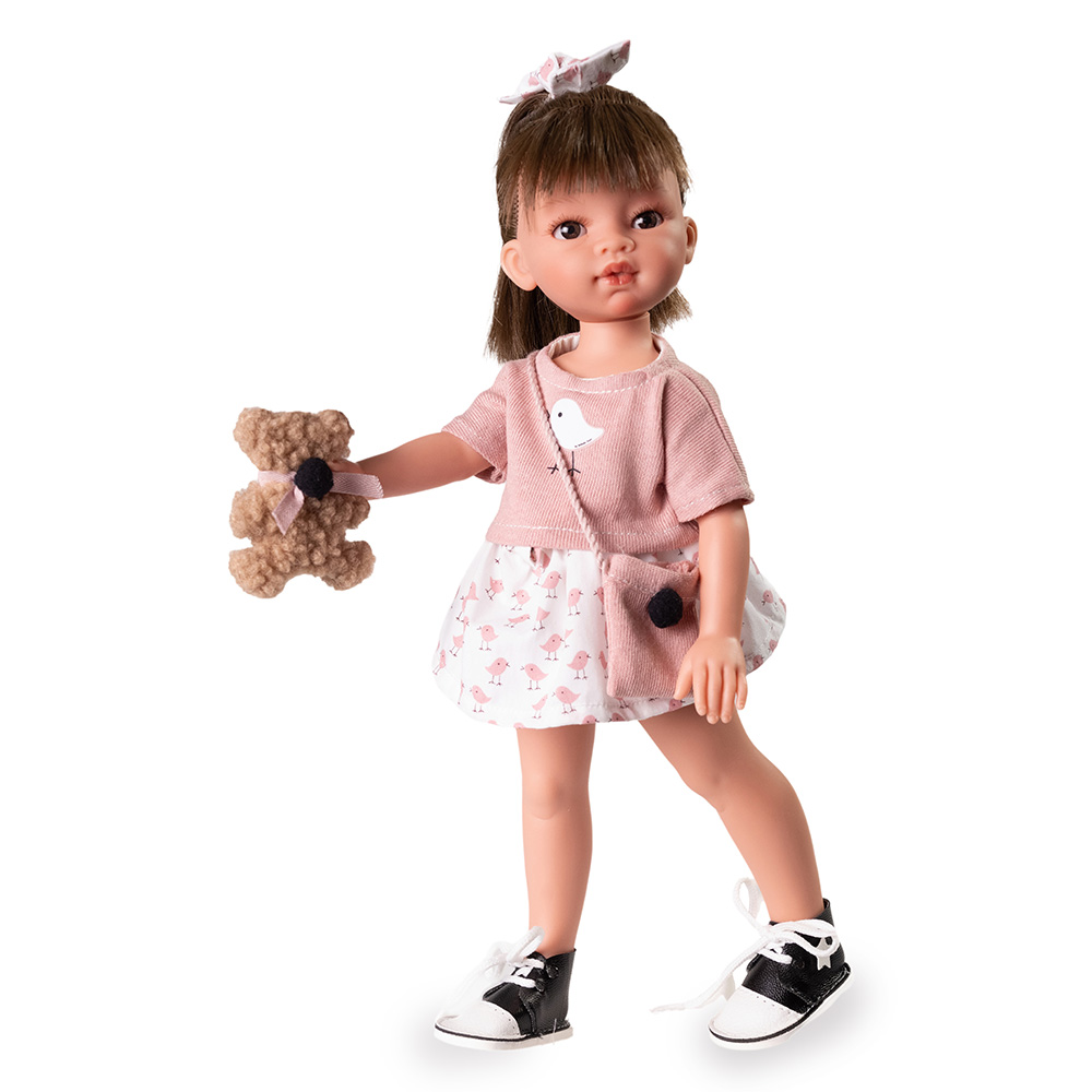 Bábika Emily na prechádzke, 33 cm