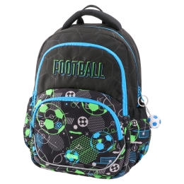 Školský batoh ETRON Neon Football - Futbal