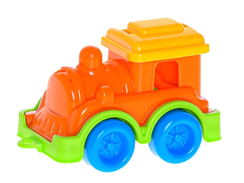 10cm plastic free wheel train