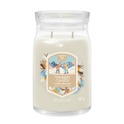 Sviečka Yankee Candle - VANILLA FLURRIES, veľká