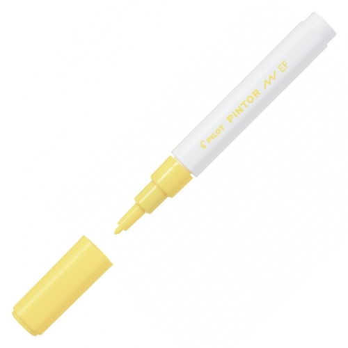 Pintor, PO, Extra Fine, acrylic marker yellow