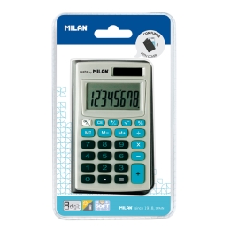 8-DIGIT BLUE CALCULATOR WALLET 150208