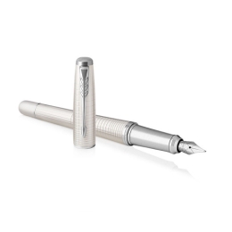 Fountain pen PARKER URolleran Premium Pearl Metal CT -F- (1)