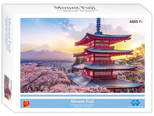 1000pcs of 70x50cm Mount Fuji puzzle in PBX