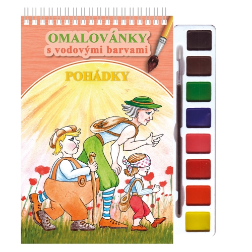 Coloring book A5 Akim - With watercolors - Winx