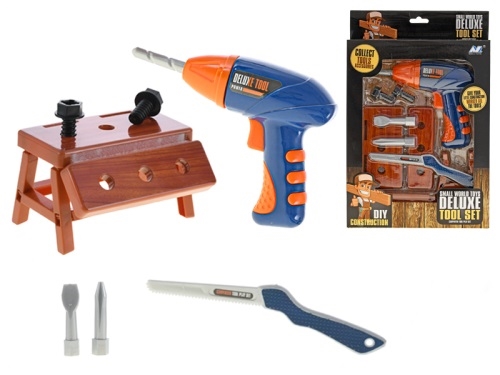 18cm plastic tool set with drill in WBX