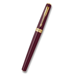 Roller PARKER Meridian Red GT, hrot F - čierna náplň