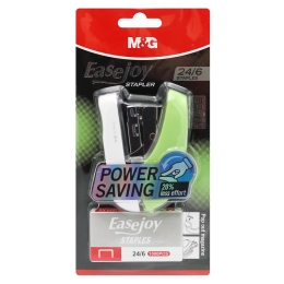 Zošívačka M&G Easejoy 20% Power saving do 25 listov + náboje 24/6 (1)