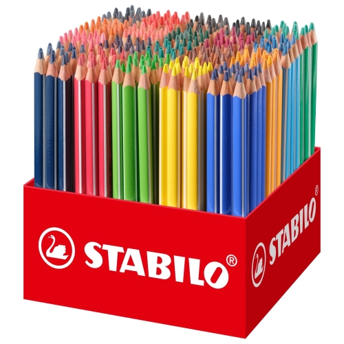 Trojhranné farbičky STABILO Trio 300 ks